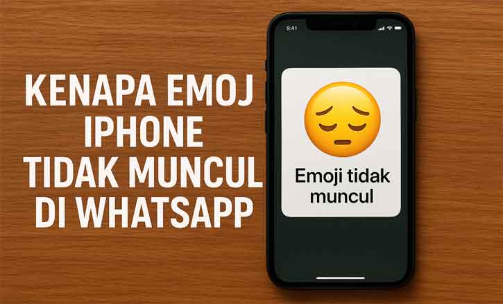 kenapa emoji iphone tidak muncul di whatsapp